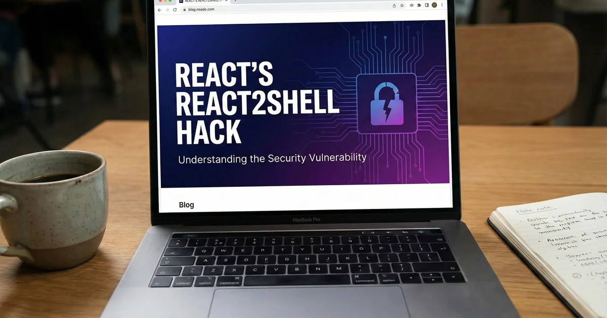 React's React2Shell Hack: When Your UI Library Gets a Backdoor