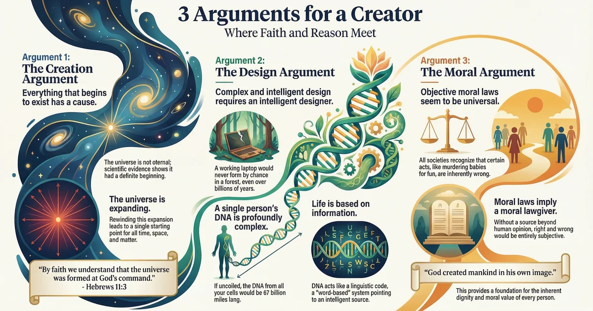 The argument infographic